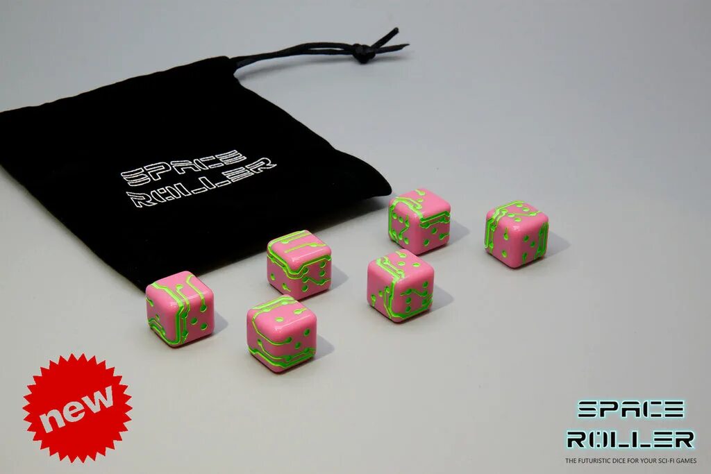 Odecore dice roll. Fairy dice roll. space roller.