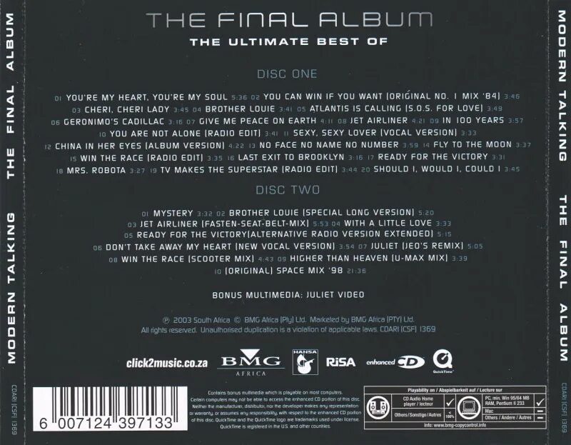 Modern talking - the Final album обложка. Modern talking - the very best of - 2011. Modern talking__the Final album (cd1) [2003]==. The Final album - the Ultimate best of.