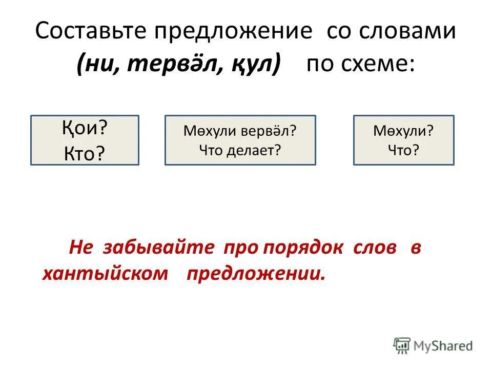 Определи количество глаголов в предложениях