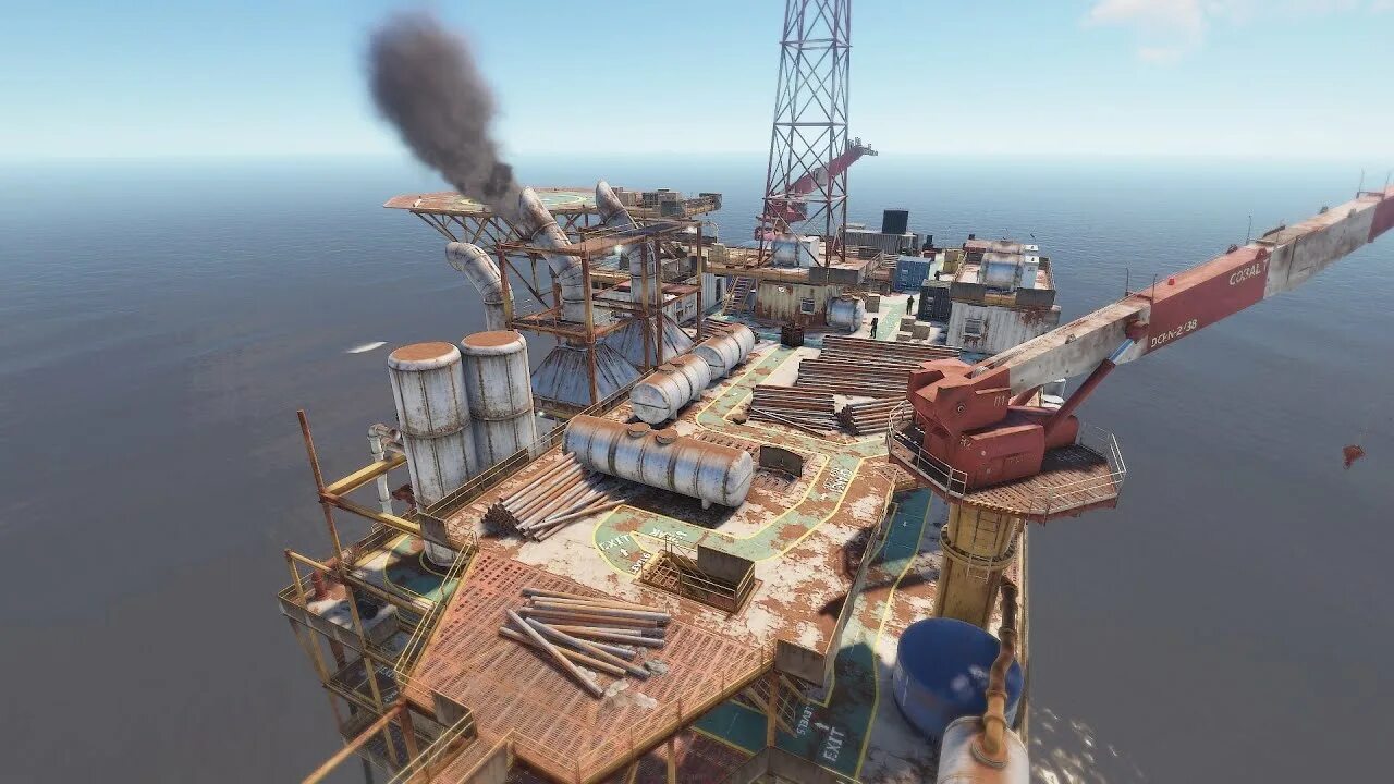 Large oiled. Раст oil rig. малая нефтевышка раст. большая нефтевышка раст. large oil rig.