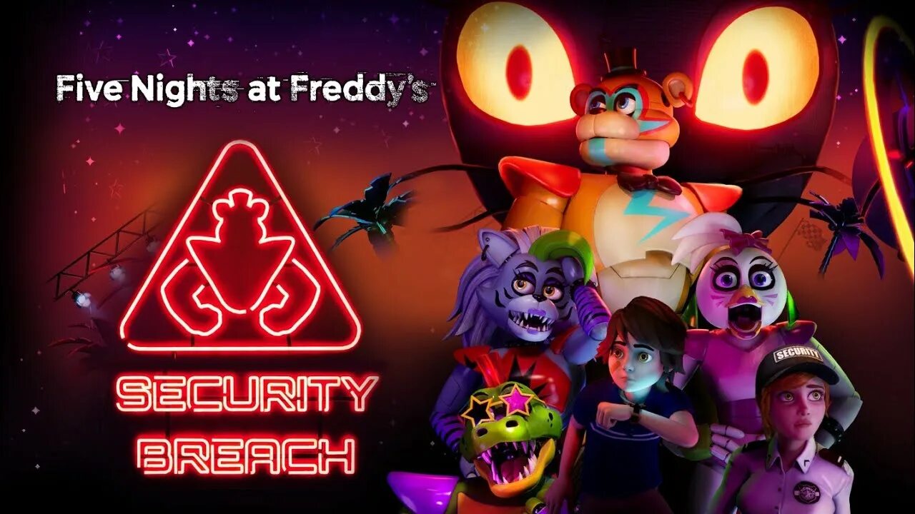 Five nights at freddys security breach отзывы. Игра фнаф 9. фнаф 9 секьюрити брич. игру five nights at freddy s. фнаф заставка.