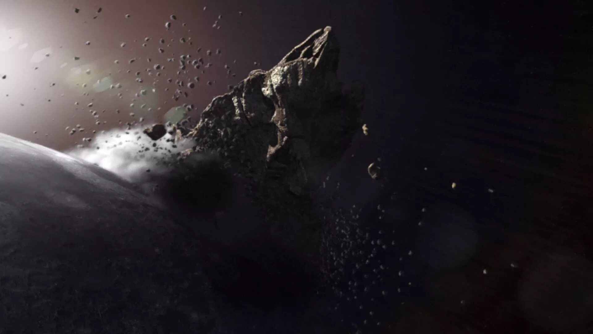 летящий метеорит. метеоритный дождь и взрывы на нашей планете. астероид 163348. астероиды конец света. космические опасности.