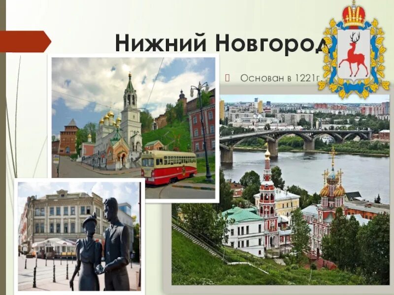 Города россии нижний новгород 2 класс