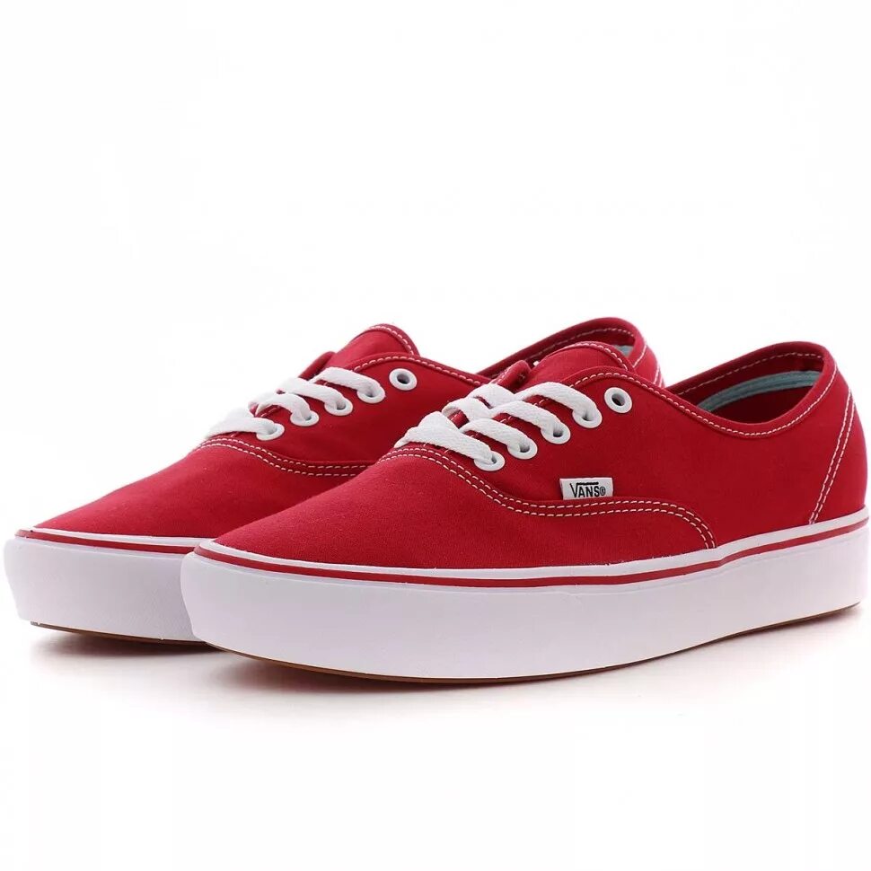 Кеды COMFYCUSH authentic. Vans кеды COMFYCUSH authentic. Кеды Ванс Классик. Кеды Ванс красные мужские.