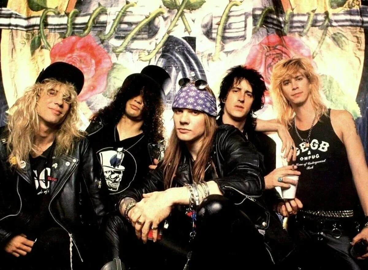 Группа Ганс роузес. Рок группа Guns n Roses. Guns n Roses 1988. Группа Guns n' Roses 1988.