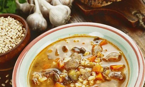 Суп с потрошками