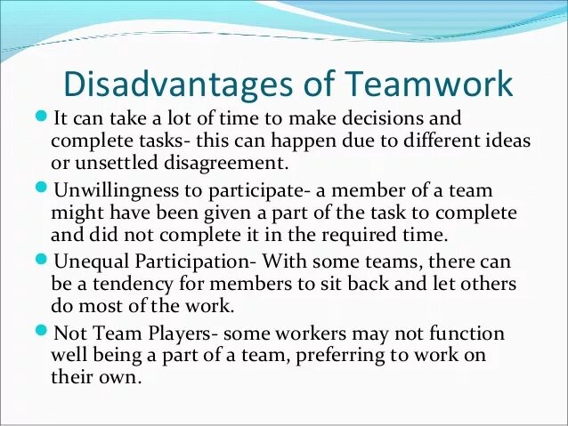 Teamwork advantages and disadvantages. Disadvantages teamwork. Team Sport advantages and disadvantages. Advantages and disadvantages of working in a Team.