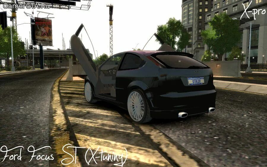 Как добавить машин gta. Ford focus st (x-tuning) для gta 4. gta 4 tuning. форд фокус 2 для гта 4. гта 4 тюнинговать машины.
