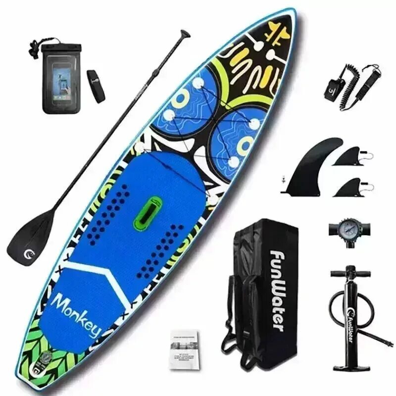 FUNWATER sup Board 11. Sup доска FUNWATER. Sup-борд FUNWATER Monkey. Надувная доска для sup-бординга FUNWATER 11′ Monkey. Feath r lite
