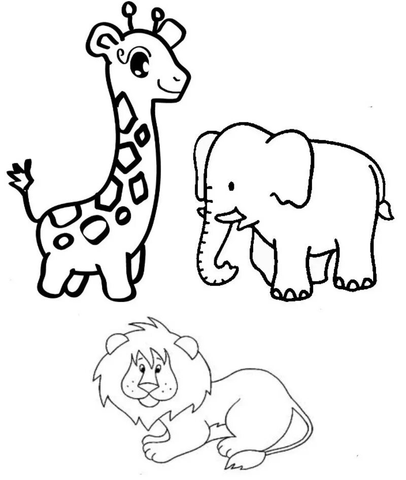 Раскраска группы животных. Фигуры животных для раскрашивания. Раскраски животные средние. Раскраски для малышей 2-3 года животные. Раскраски животные средняя группа.