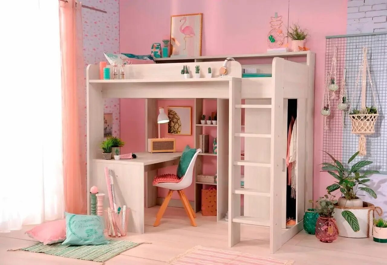 Детская кровать-чердак пионер-1 ярофф. Кровать чердак ярофф мебель. Кровать чердак юниор 3 с металлической лестницей. Кровать для девочки со столом. Кровать для девочек столиком.