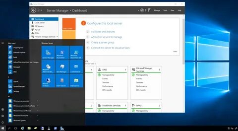 Какой windows на сервер