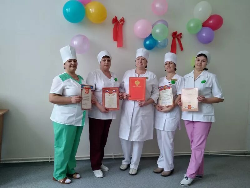 Медсестра районной поликлинике