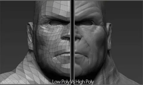 High poly project