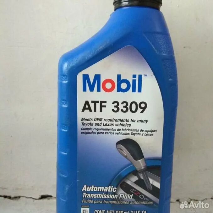 Atf jws 3309. Mobil ATF 3309. Mobil ATF 3309 0.946Л. Mobil Formula ATF 3309. Mobil 3309 жидкость трансмиссионная.