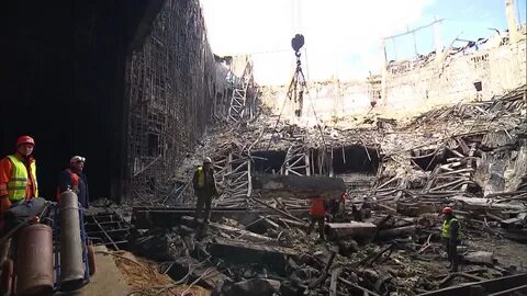 Фото сити холл после пожара