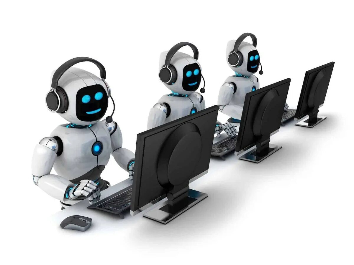 Робот оператор. Компьютеры и роботы. боты в интернете. компьютерный робот. робот за компьютером.