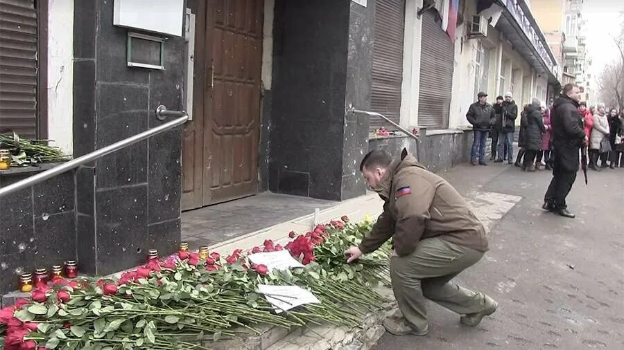 Жертвы обстрелов на Донбассе.