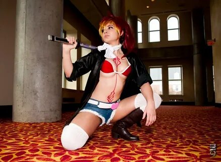 Photo of Fong cosplaying Shura Kirigakure (Blue Exorcist) .