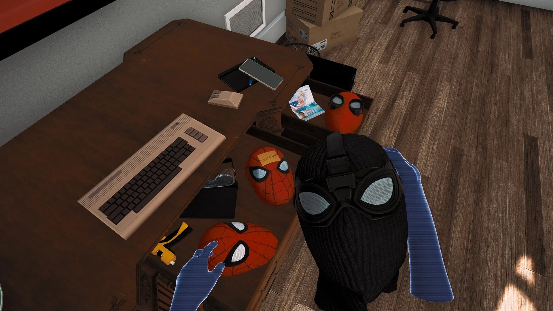 VR игры про человека паука. Игра на VR человек паук ps4. Человек-паук вдали от дома ВР. Человек-паук вдали от дома игра.