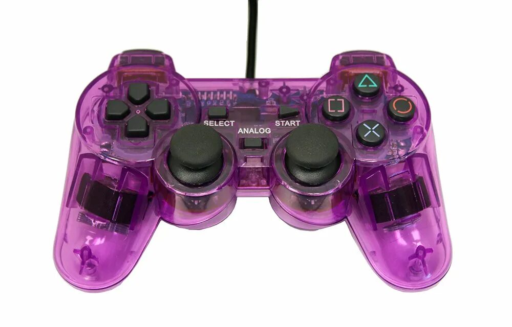 Фиолетовый джойстик. Геймпад ps2. Nintendo 64 Atomic Purple Controller. Прозрачный контроллер для PS one. Розовая ps2.