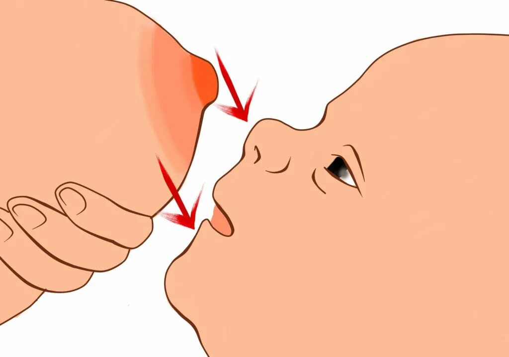 Новорожденный заглатывает воздух. Грудное вскармливание правильное прикладывание. Правильное прикладывание к груди. Правильный захват груди. Прикладывание ребенка к груди.