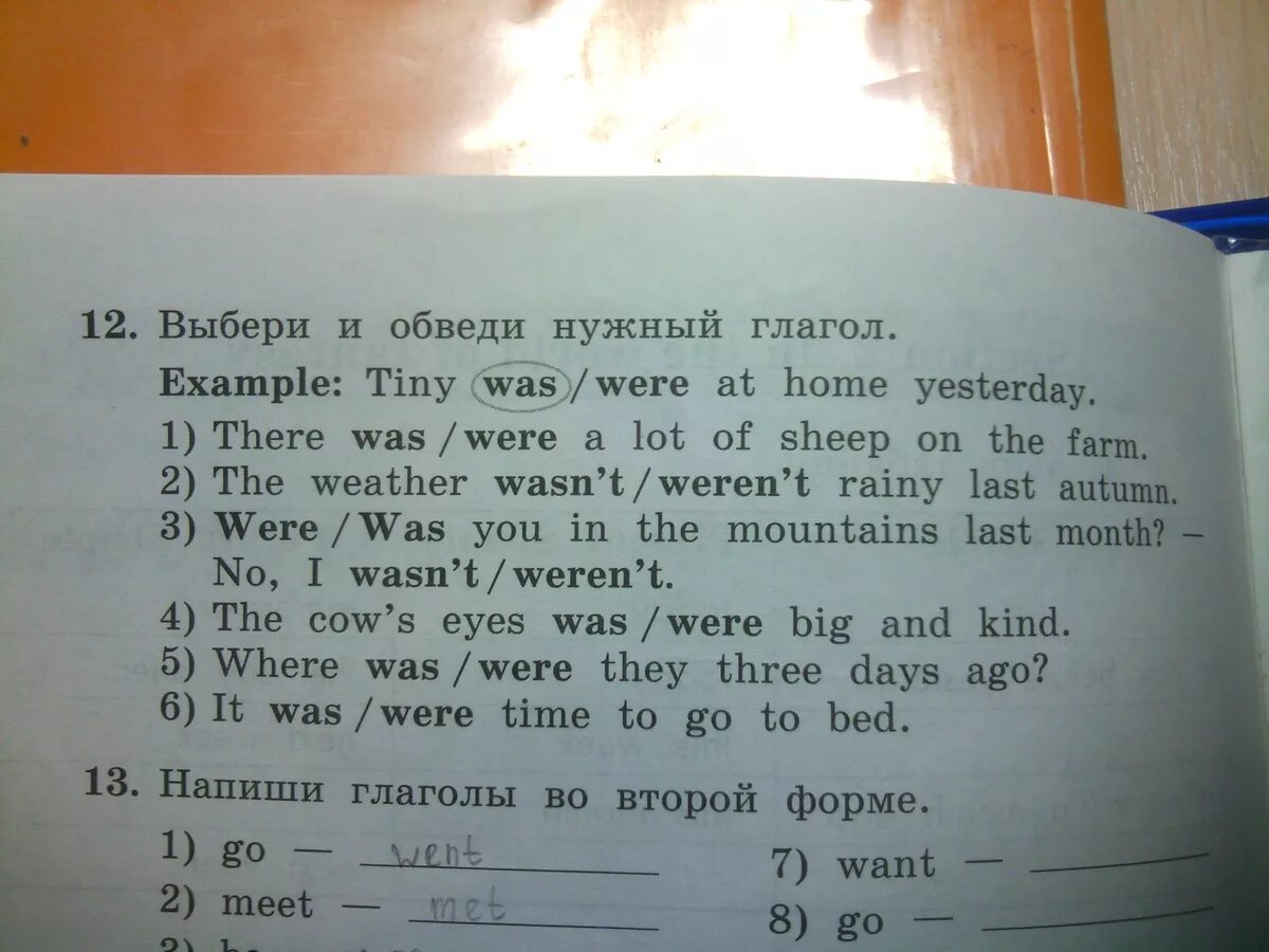 Was four yesterday. Выбери и обведи нужный глагол. Выбери и обведи нужный глагол tiny was. Английский язык выбери и обведи нужный глагол. Выбери и обведи глагол в нужной форме.