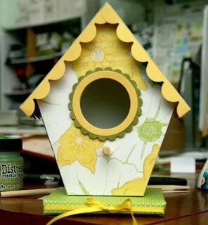 Скворечник из картона своими руками