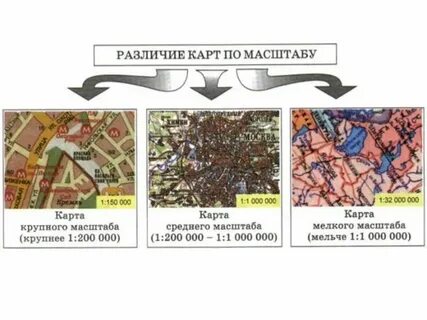 Как определить вид карты