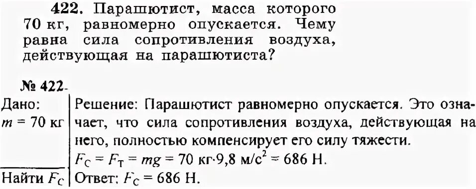 Чему равна работа силы сопротивления воздуха