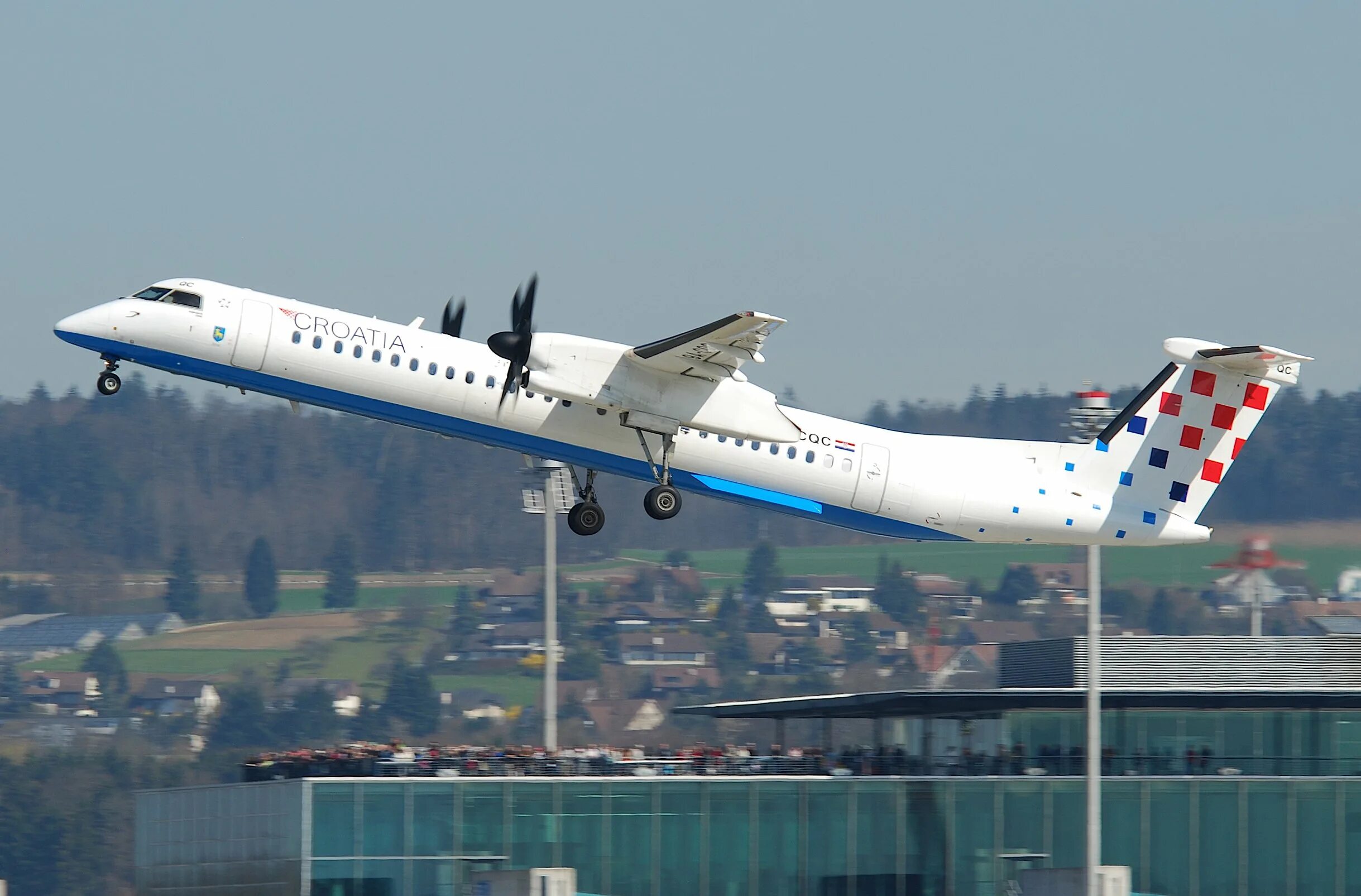 De Havilland Canada DHC 8 400.