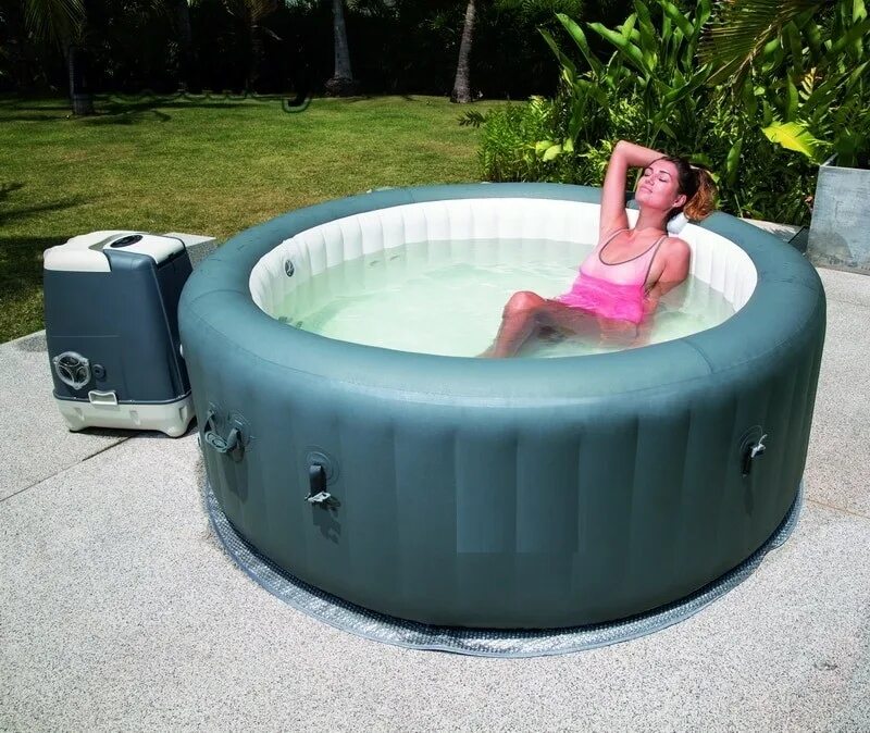 Надувной спа. Надувной бассейн джакузи purespa bubble massage 196 х 71 см арт. Надувная джакузи intex purespa bubble therapy. 28426. Бассейн надувной спа bestway.