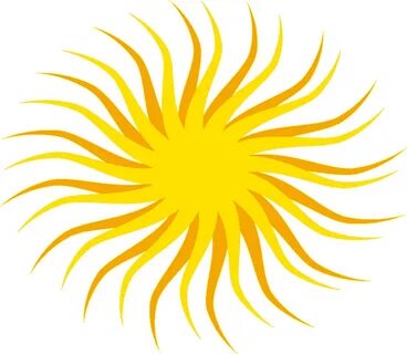Волнистое солнце