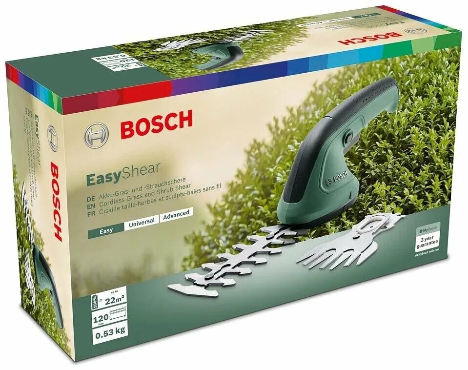 аккумуляторные ножницы bosch для травы и кустов. 105. Bosch easyshear 0600833303. 102. ножницы bosch.