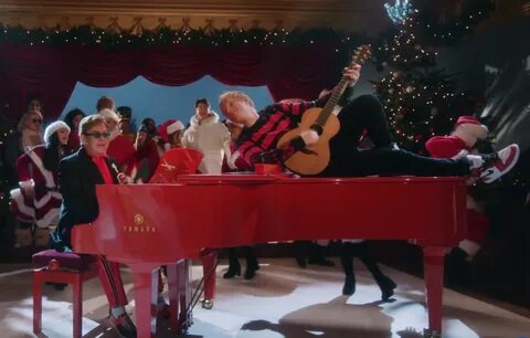 Ed sheeran elton john merry christmas текст