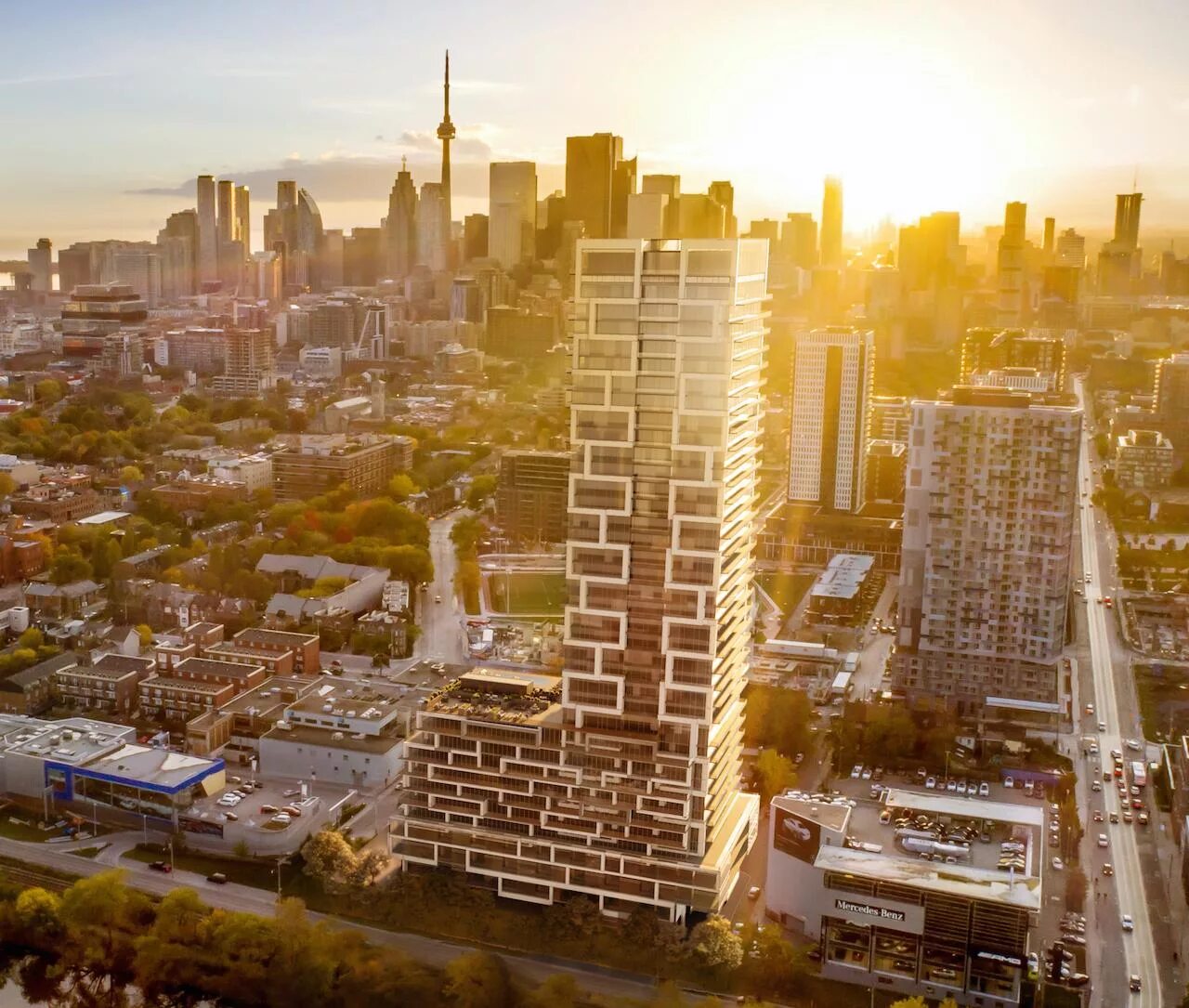 Новостройки в Торонто. Торонто 2030. City одноразки Toronto.