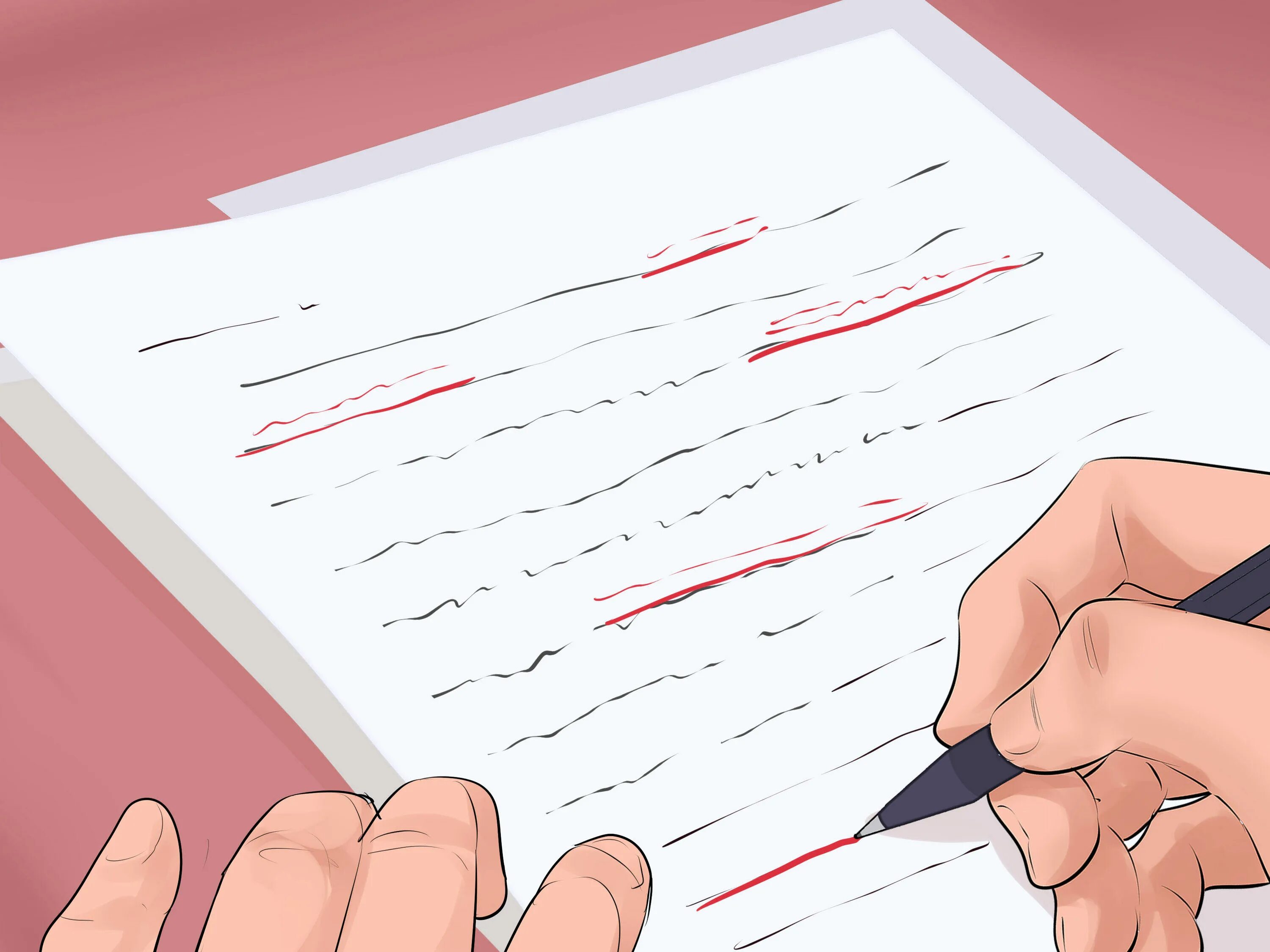 To write. Writing a report. expect to write рисунок.