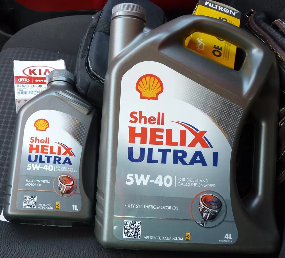 Заменить масло шелл. Шелл Хеликс ультра на Киа Рио 3. Shell Helix Ultra 5w40. Масло Шелл для Киа Рио. Моторное масло Киа соул 1.6.