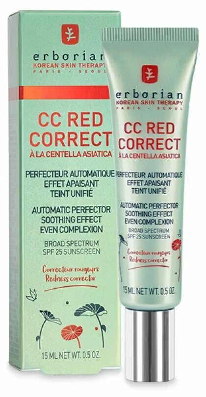 крем от покраснений. Erborian cc red 45 ml. эрбориан сс ред корректор. крем erborian. Cc red крем erborian.