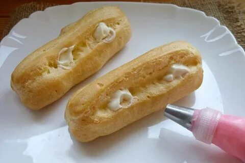 Как начинять эклеры