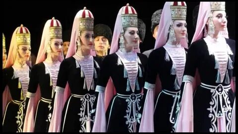 Кабардинский народный массовый танец 4