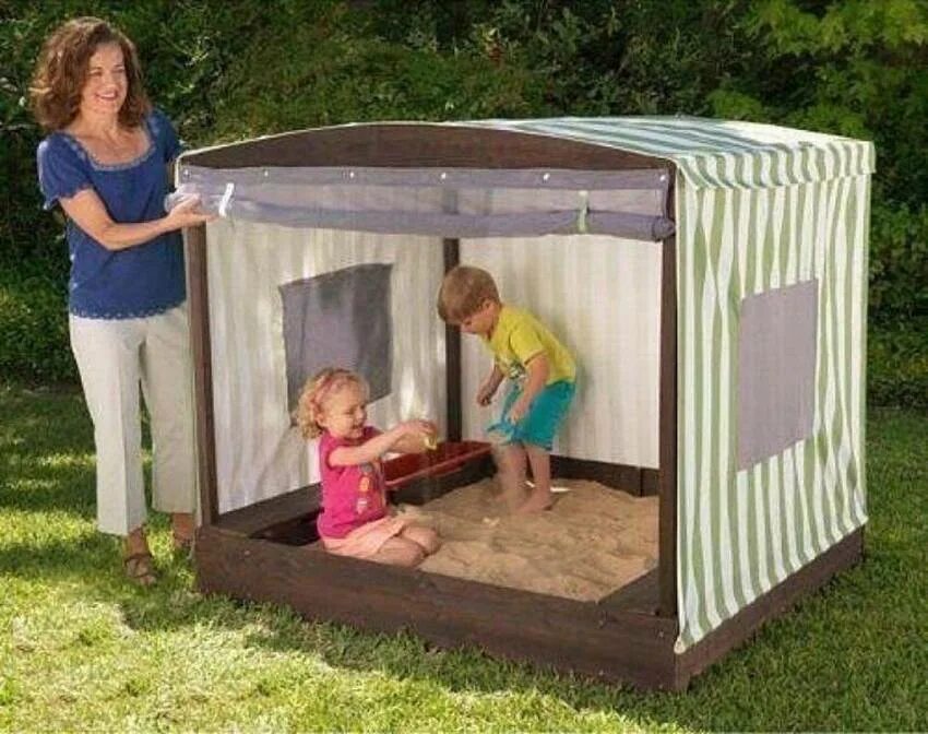 Детские деревянные домики. Подарок ребенку на дачу. Домик детский игровой. Подарок ребенку на дачу. Детские песочницы для дачи.