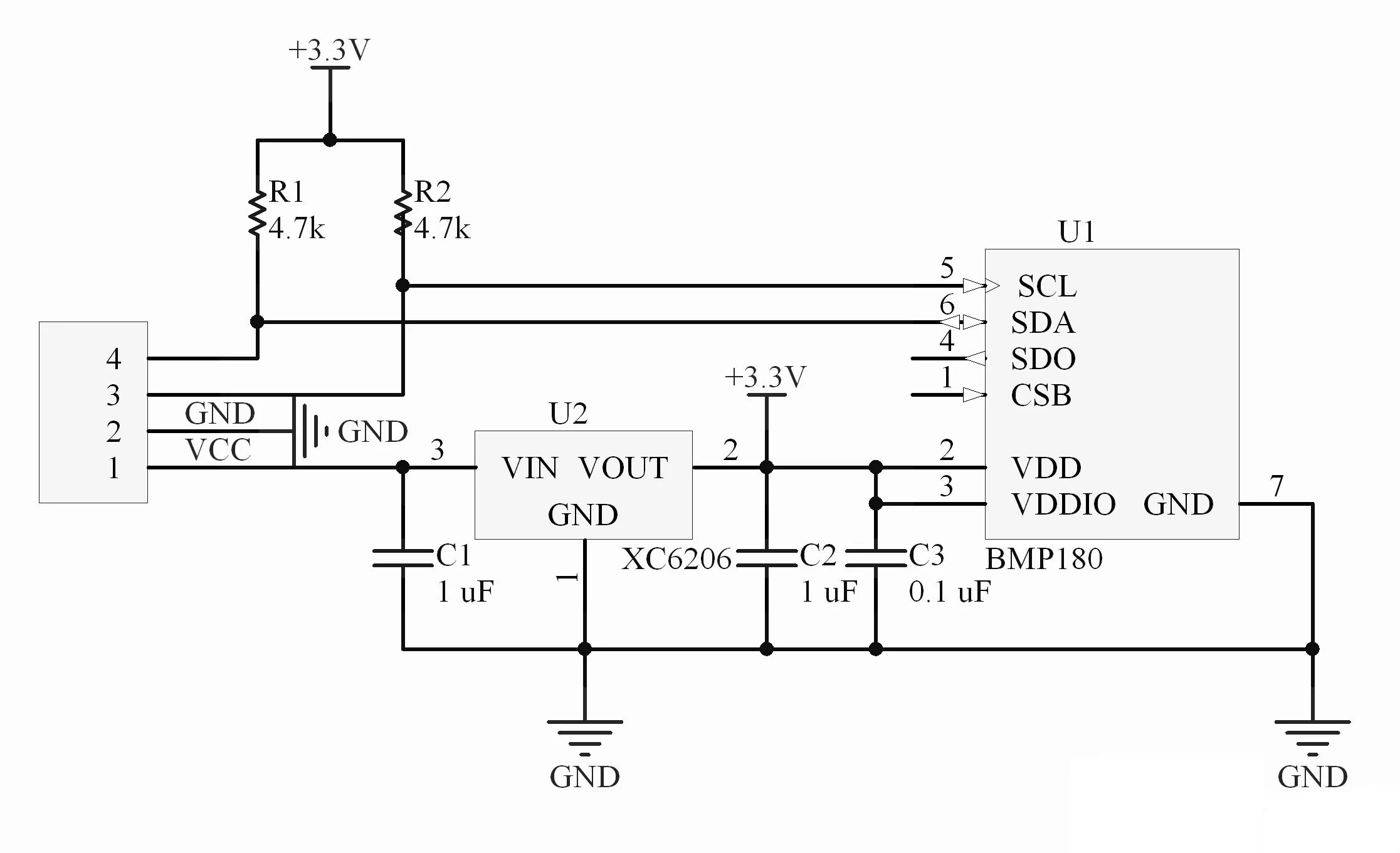 Датчик давления для Ардуино: подключение BMP180 и 280, BME280 к Arduino по I2C,