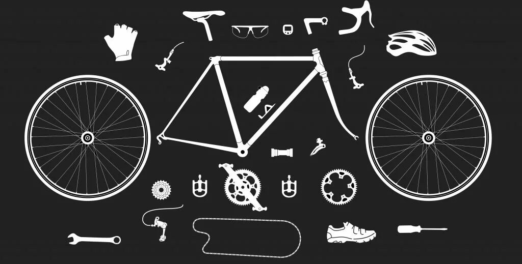 Bike parts. Part of Bicycle. Части велосипеда. Bicycle spare Parts лого. Сборка велосипеда twitter.