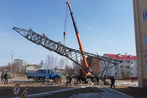 Демонтаж столбов