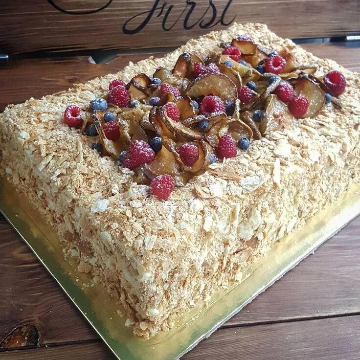 Оформление наполеона фото Наполеон, Confectionery & Bakery Moscow, buy at a price of 3150 RUB, Cakes on Ko
