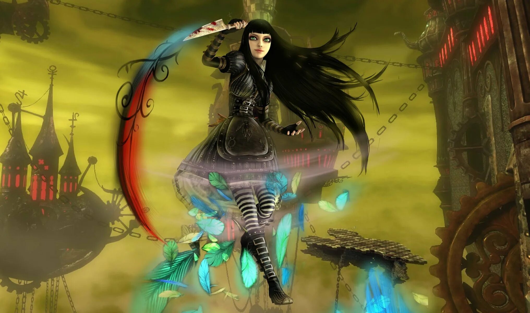 Madness returns. Алиса american mcgee madness returns.
