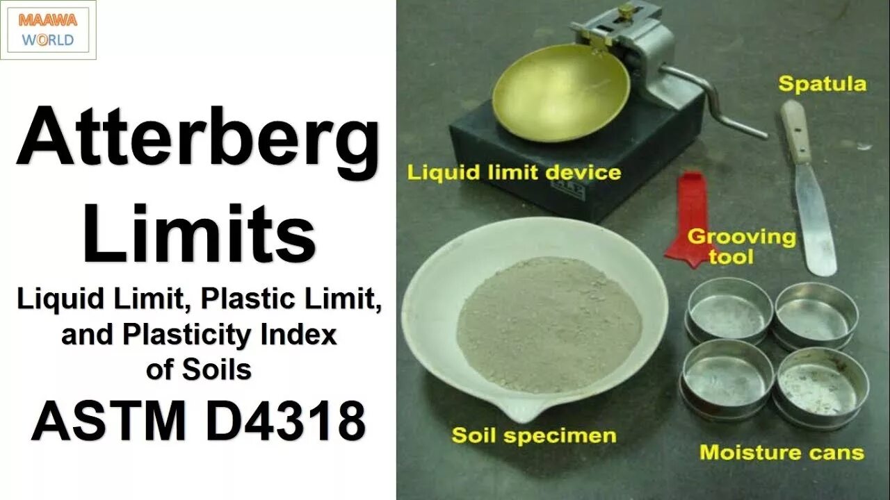 Test limits. Astm d422. atterberg limits ( aashto -t89&amp;t90). курт аттерберг.