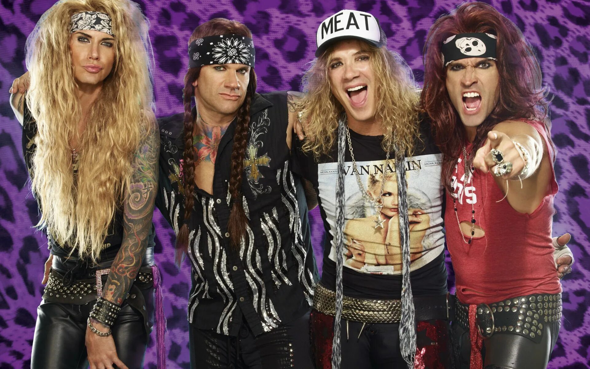 Группа Steel Panther. Глэм метал Фэмили. Pantera глэм металл. Глэм панк метал Фэмили.