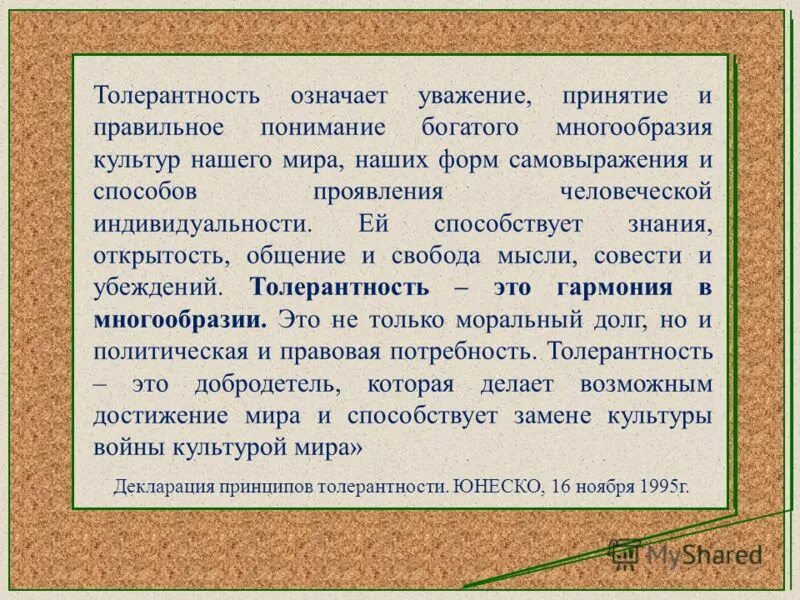 Правильное понимание. Принцип веротерпимости значение. Значение слова почтение. Значение слова терпимость. Что значит уважать человека нагибин